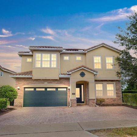 Huge 10 Bdr Family House With Arcades And Free Pool Heat Near Disney Orlando Dış mekan fotoğraf