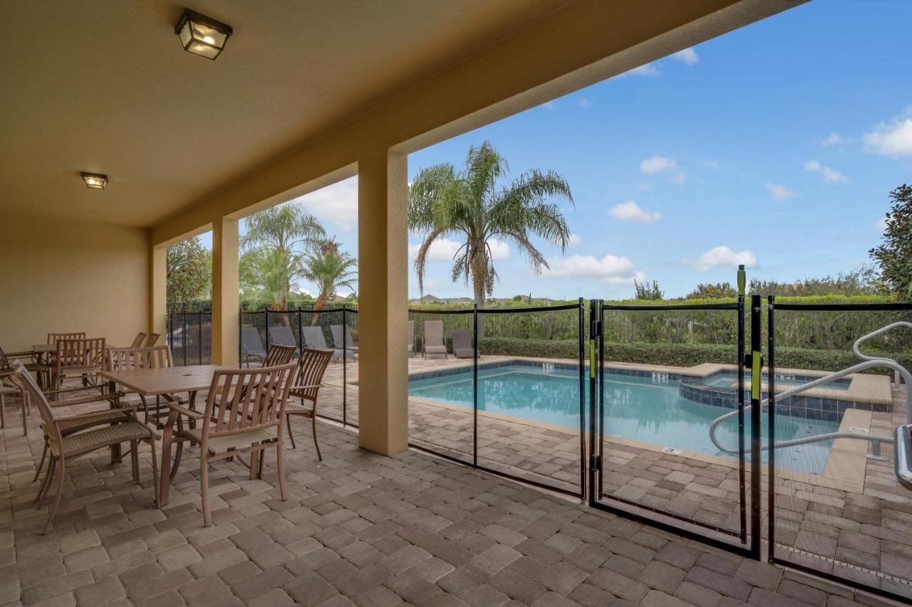 Huge 10 Bdr Family House With Arcades And Free Pool Heat Near Disney Orlando Dış mekan fotoğraf