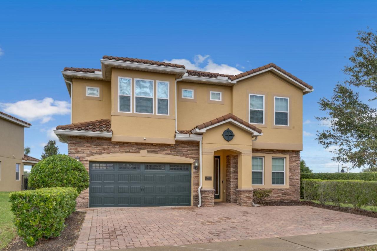 Huge 10 Bdr Family House With Arcades And Free Pool Heat Near Disney Orlando Dış mekan fotoğraf